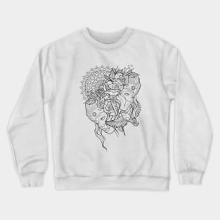 Double geisha Crewneck Sweatshirt